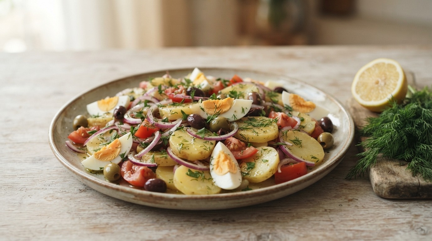 Turkse aardappelsalade