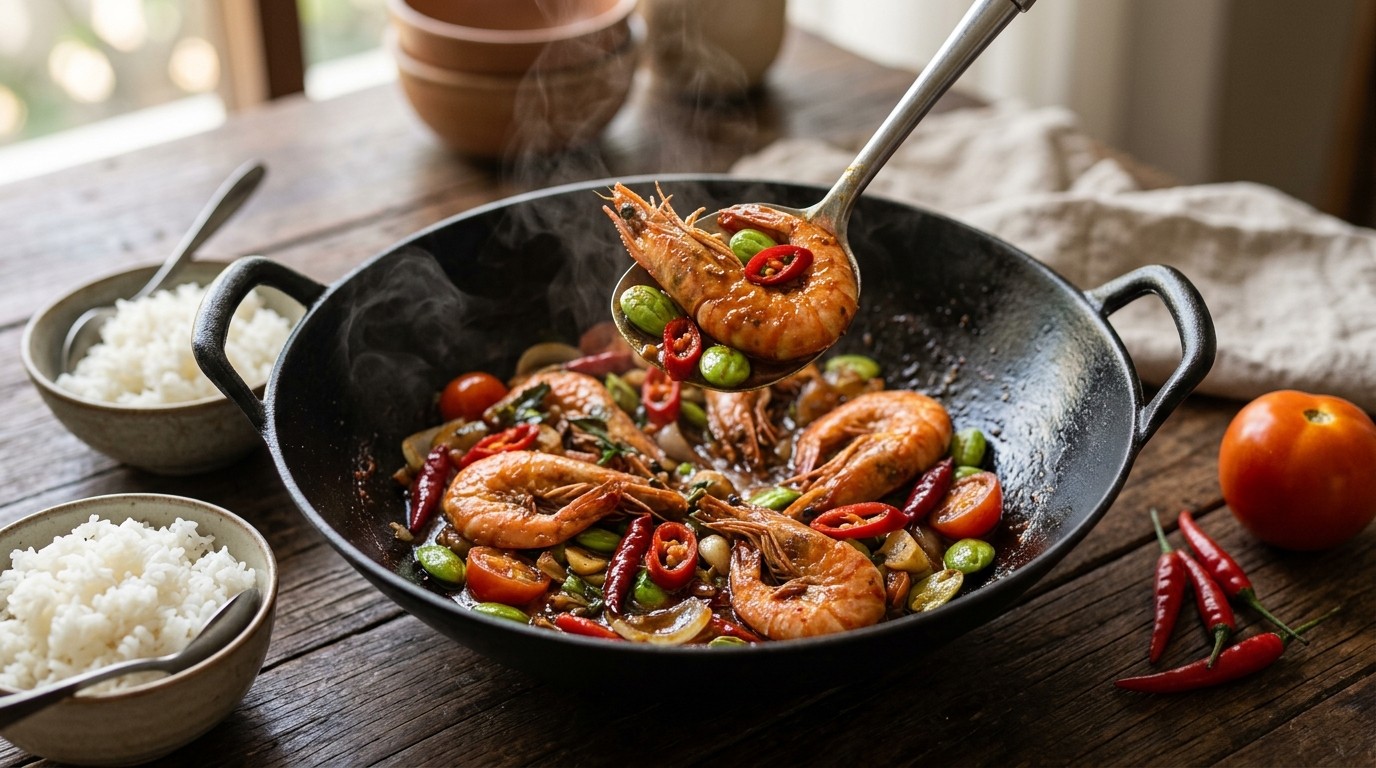 Udang Tjabe Peteh