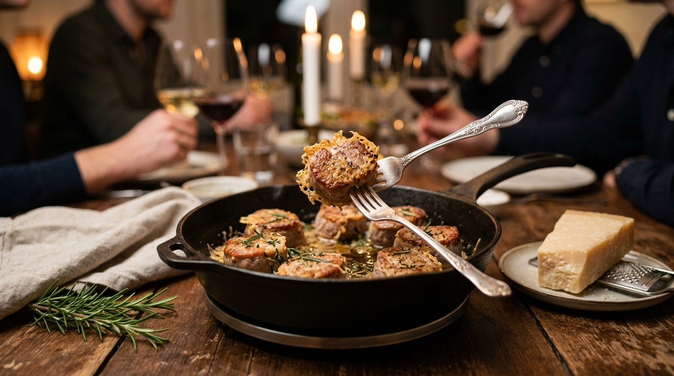 Varkenshaasje Parmezaan Voor de Gourmet