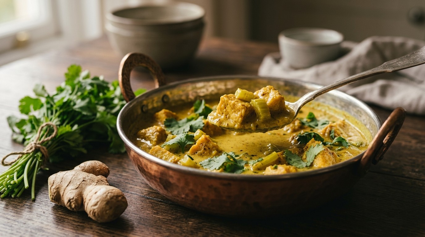 Vegetarische Groentenkerrie van quorn