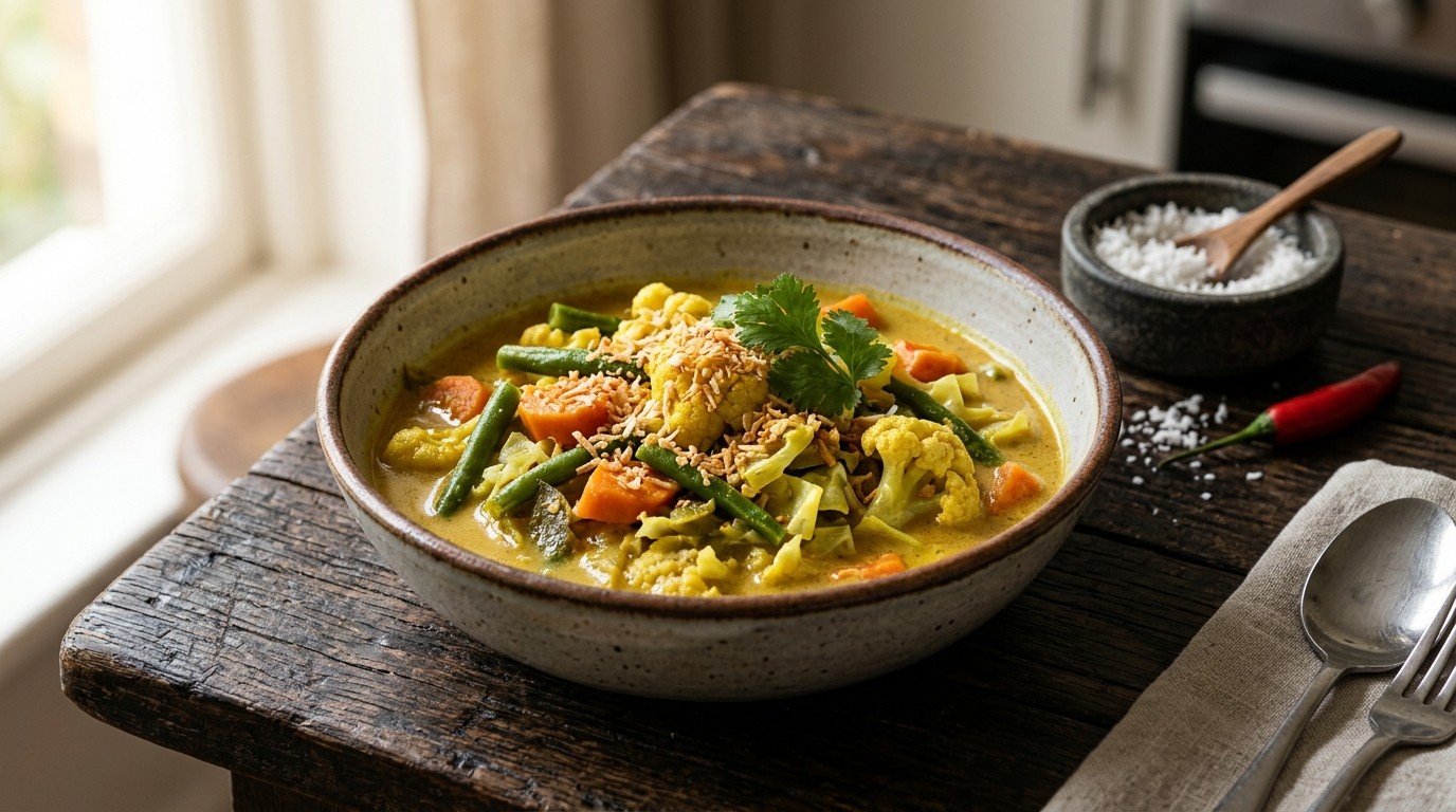 Vegetarische Groentenkerrie