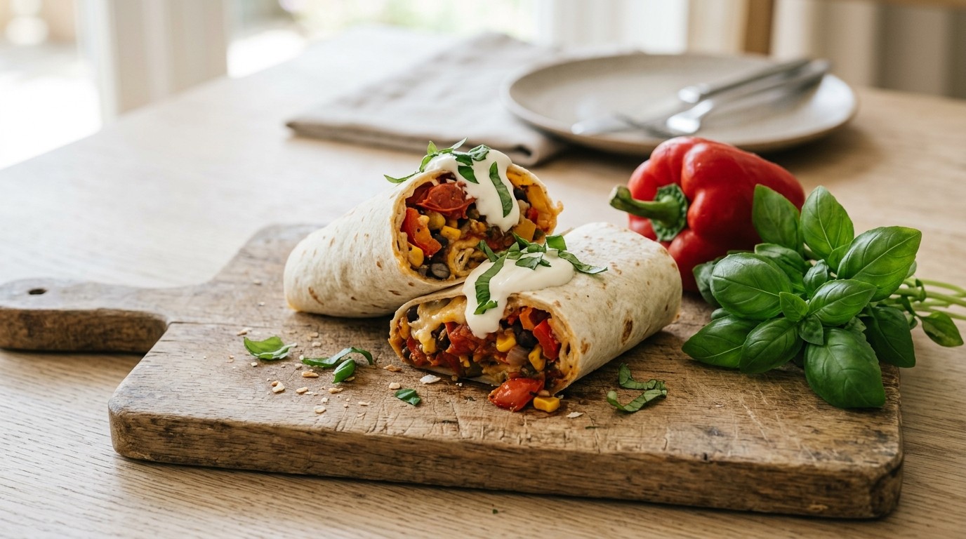 Vegetarische Wraps