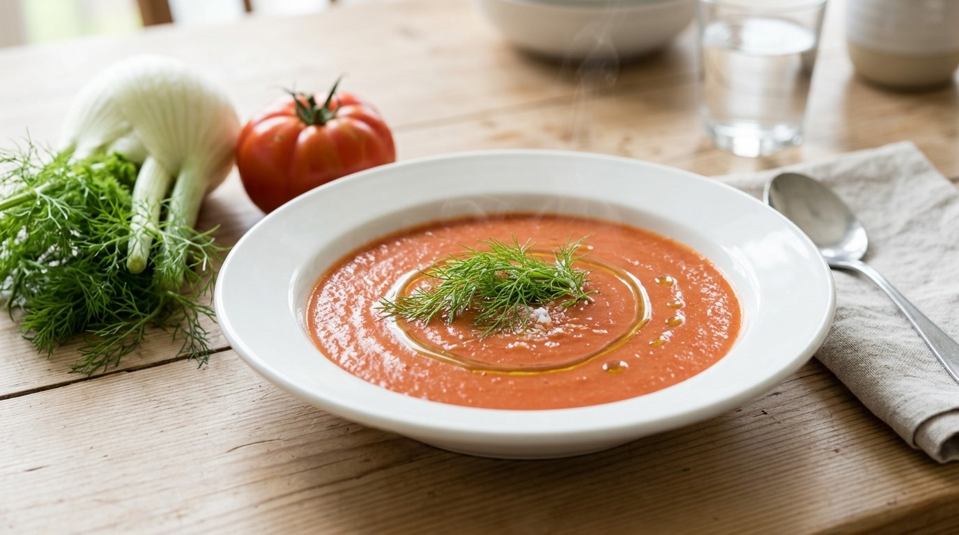 Venkel - tomatensoep
