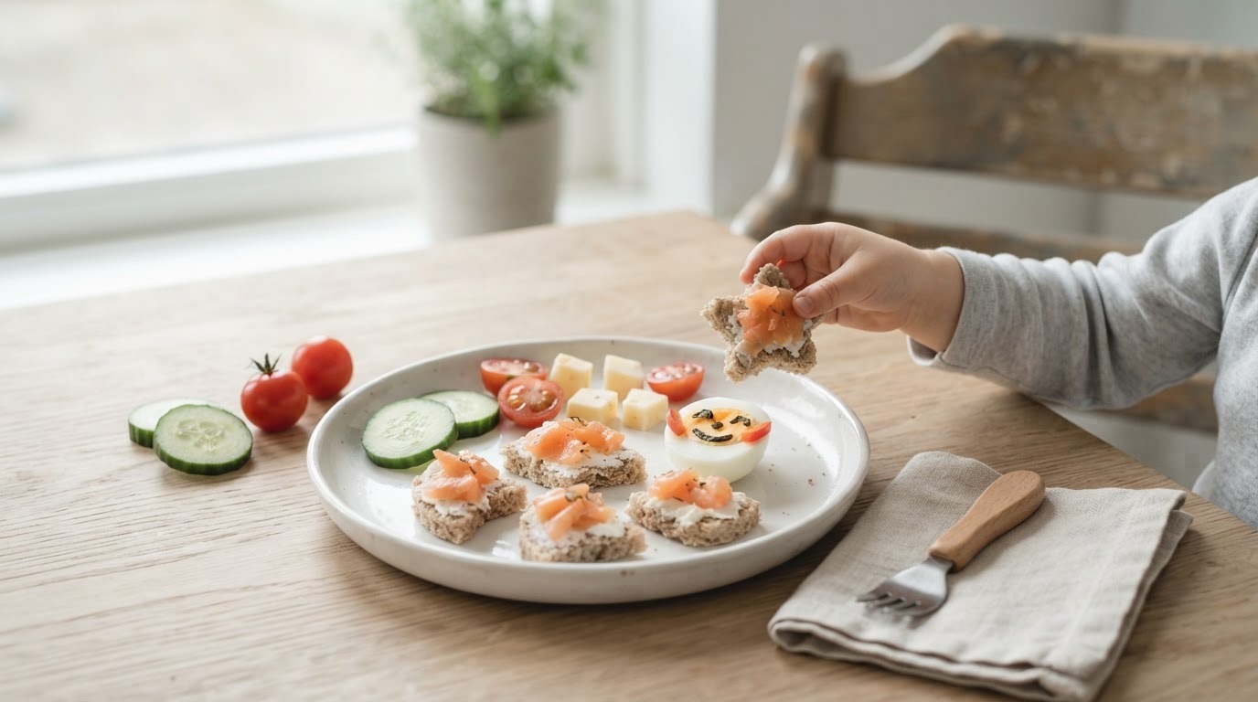 Verantwoorde en gezonde tussendoortjes,voor de kleuters