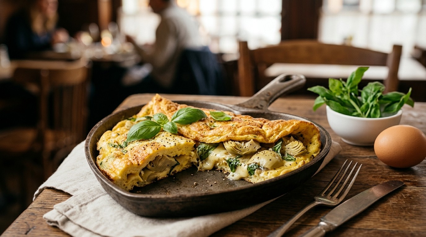 Verliefde omelet