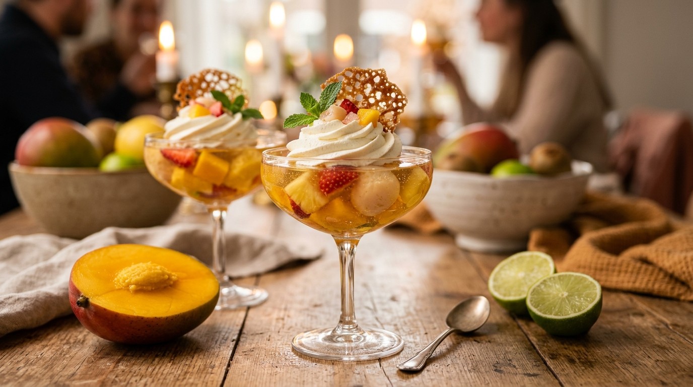 Verrassing van exotisch fruit
