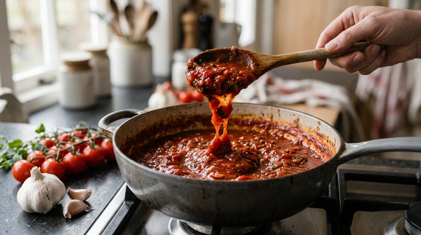 Verse tomatensaus
