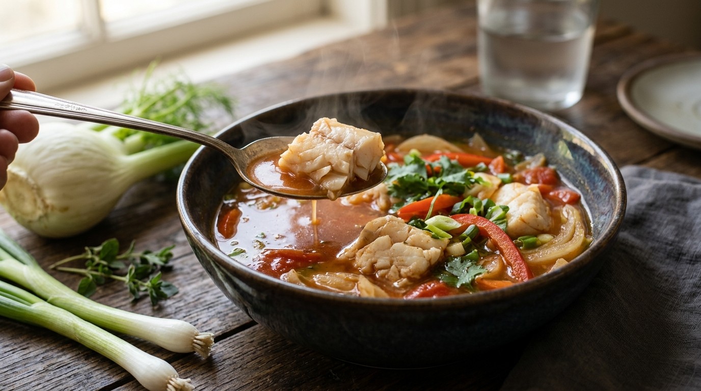 Vietnamese vissoep