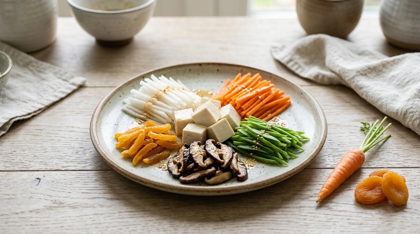 Vijfkleurensalade