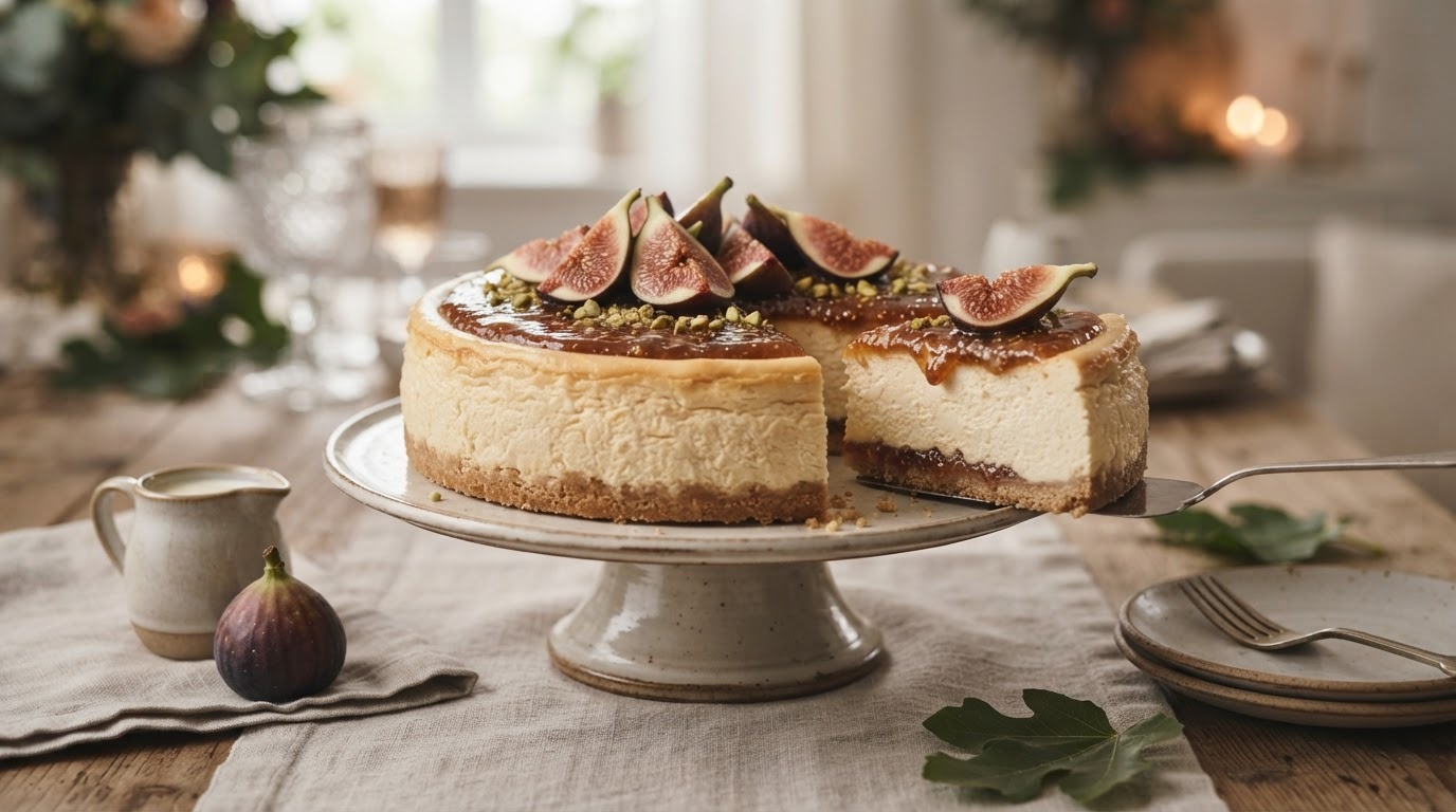 Vijgen cheesecake