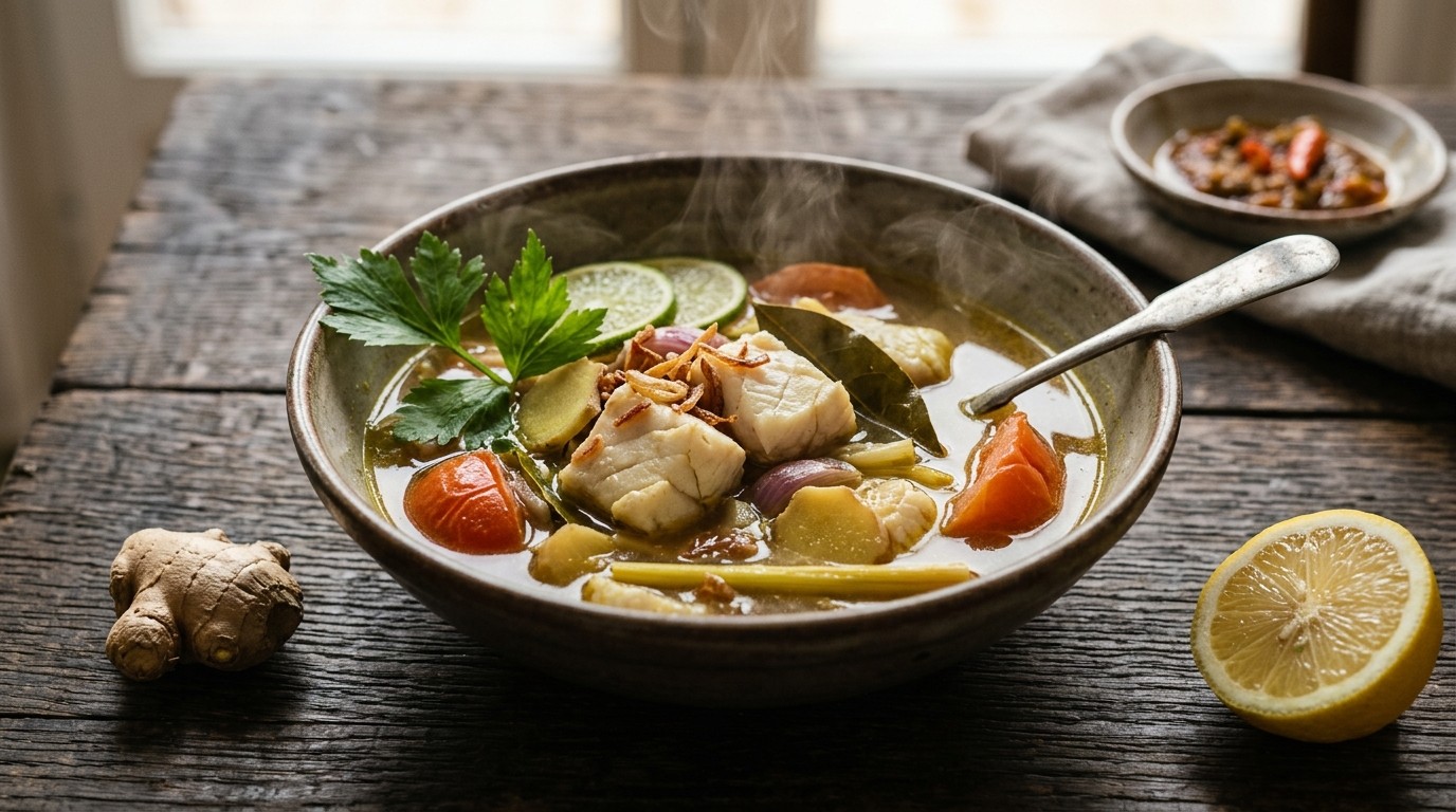 Vissoep (Soto ikan)