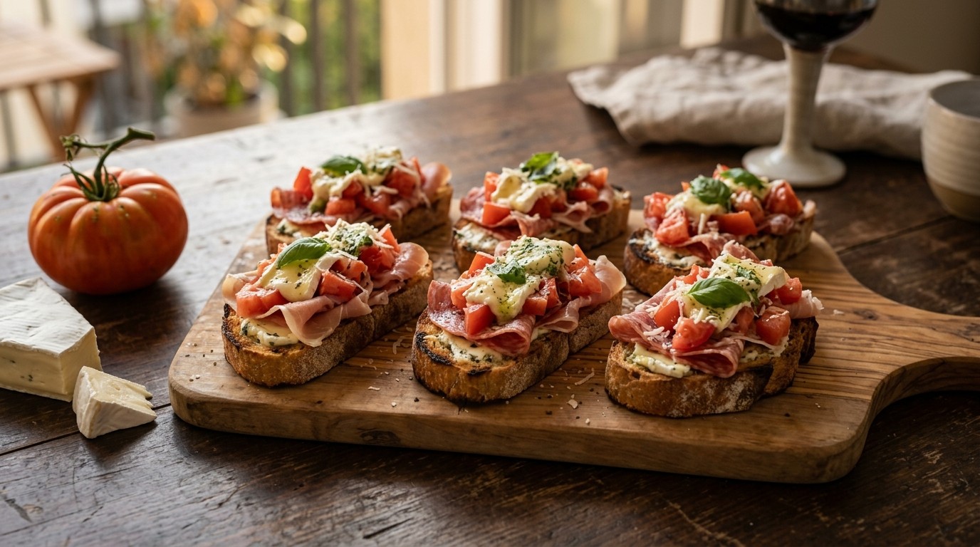 Voorgerecht Bruschetta