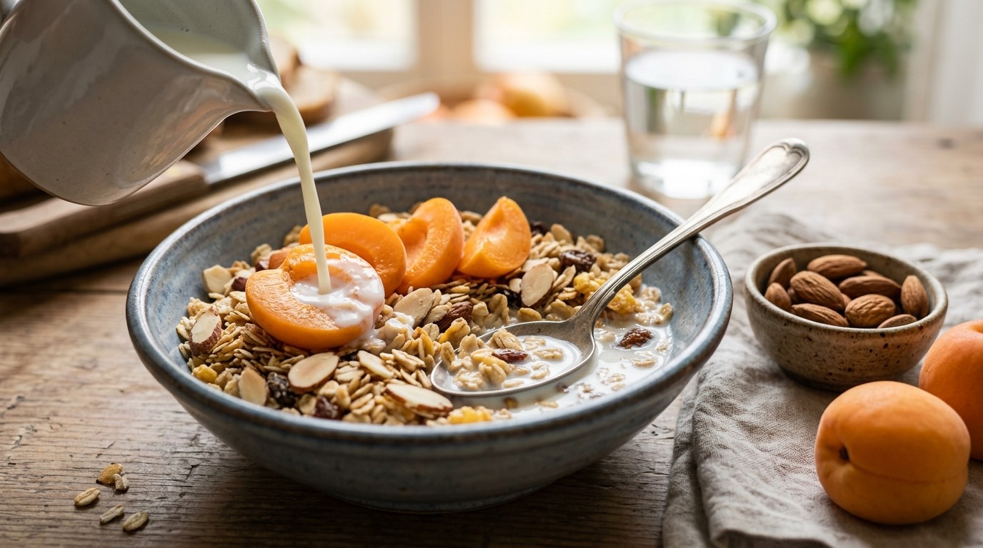 Vruchtenmuesli met Amandelen