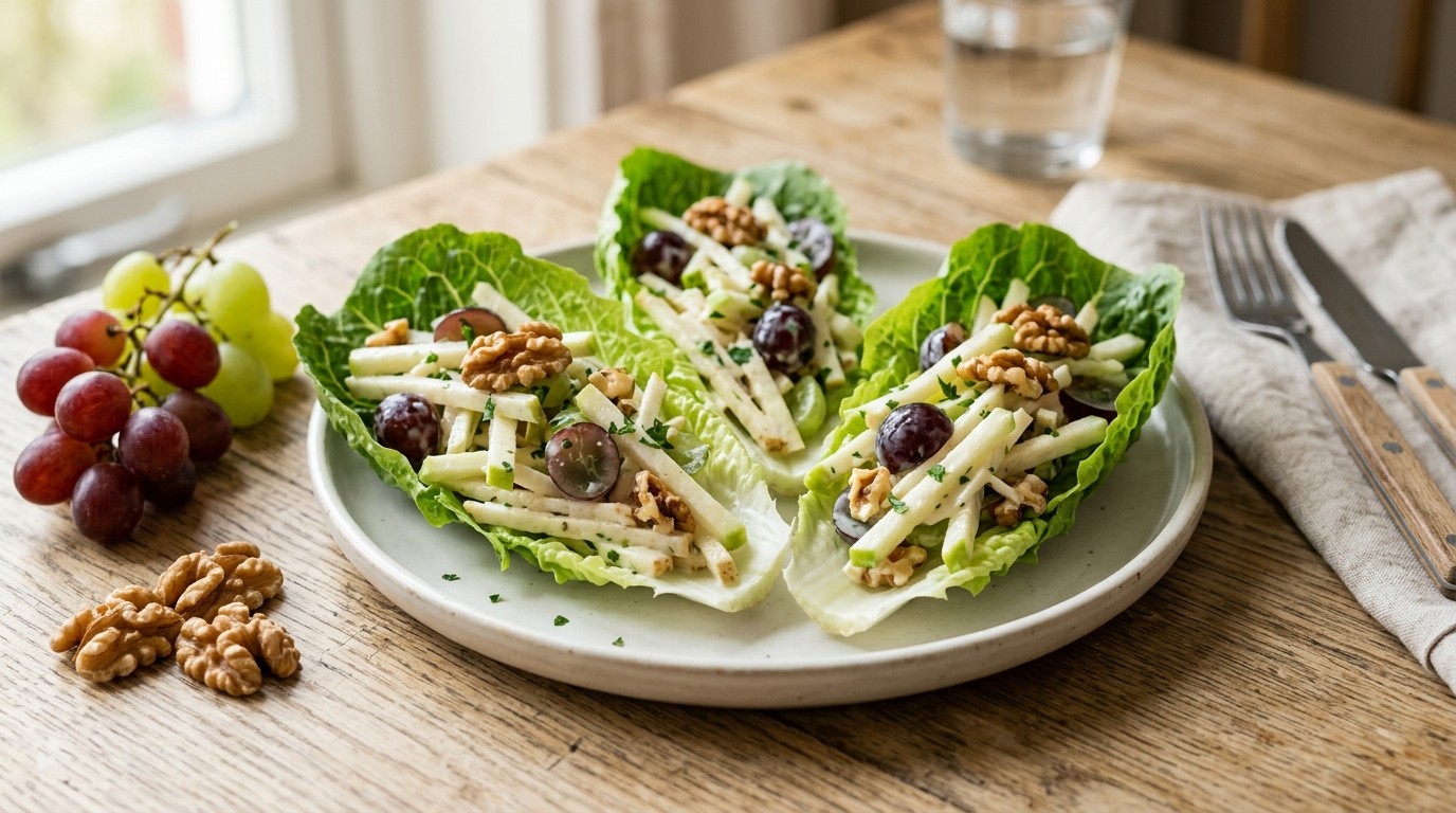 Waldorfsalade met Druiven