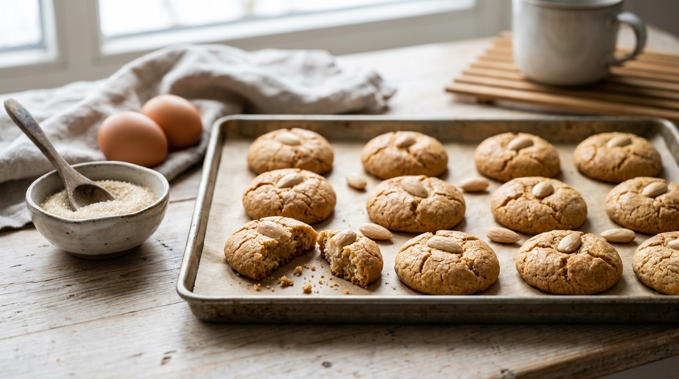 Warme Amandelkoekjes