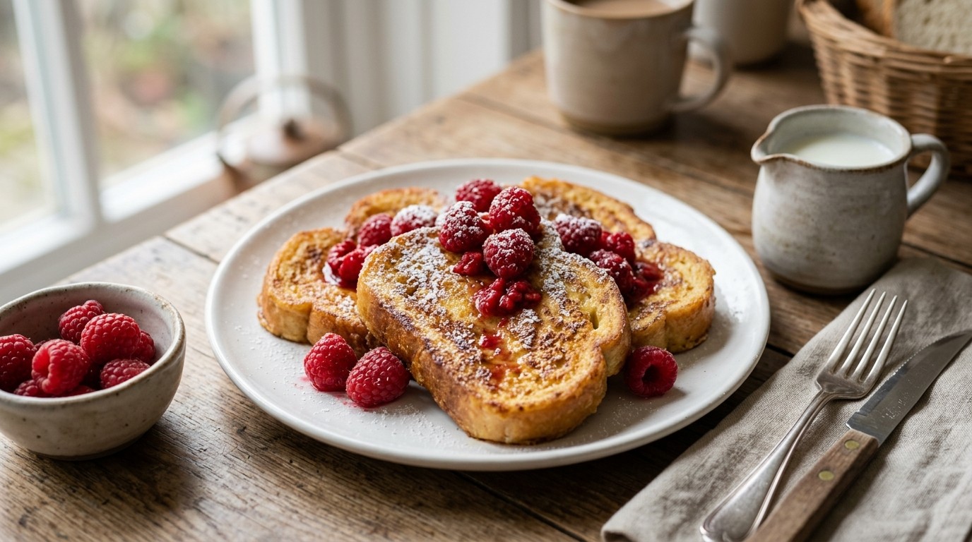 Wentelteefje met Frambozen