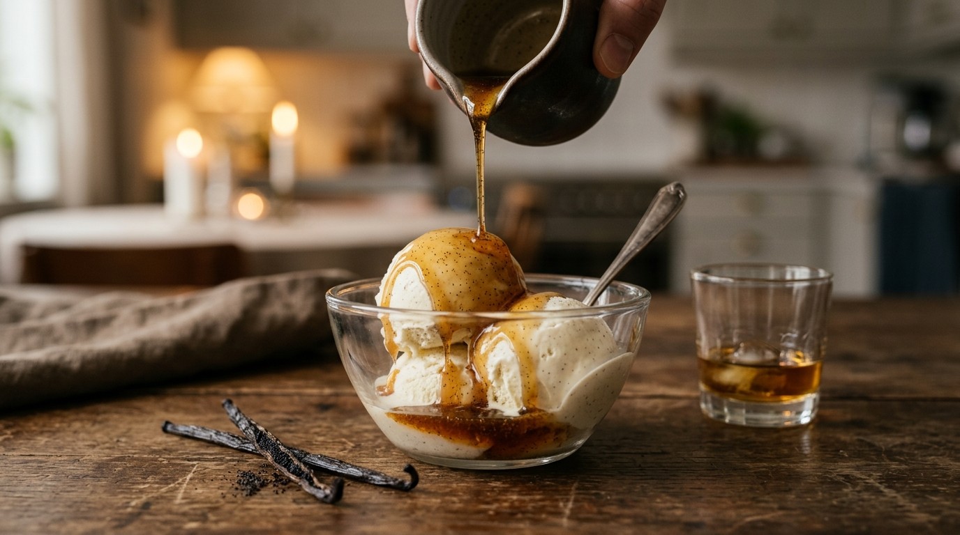 Whisky-vanillesiroop