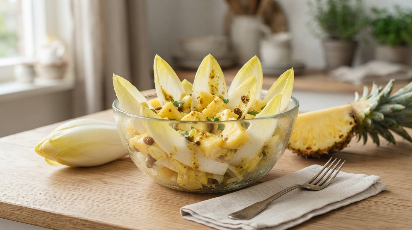 Witlof-ananas salade