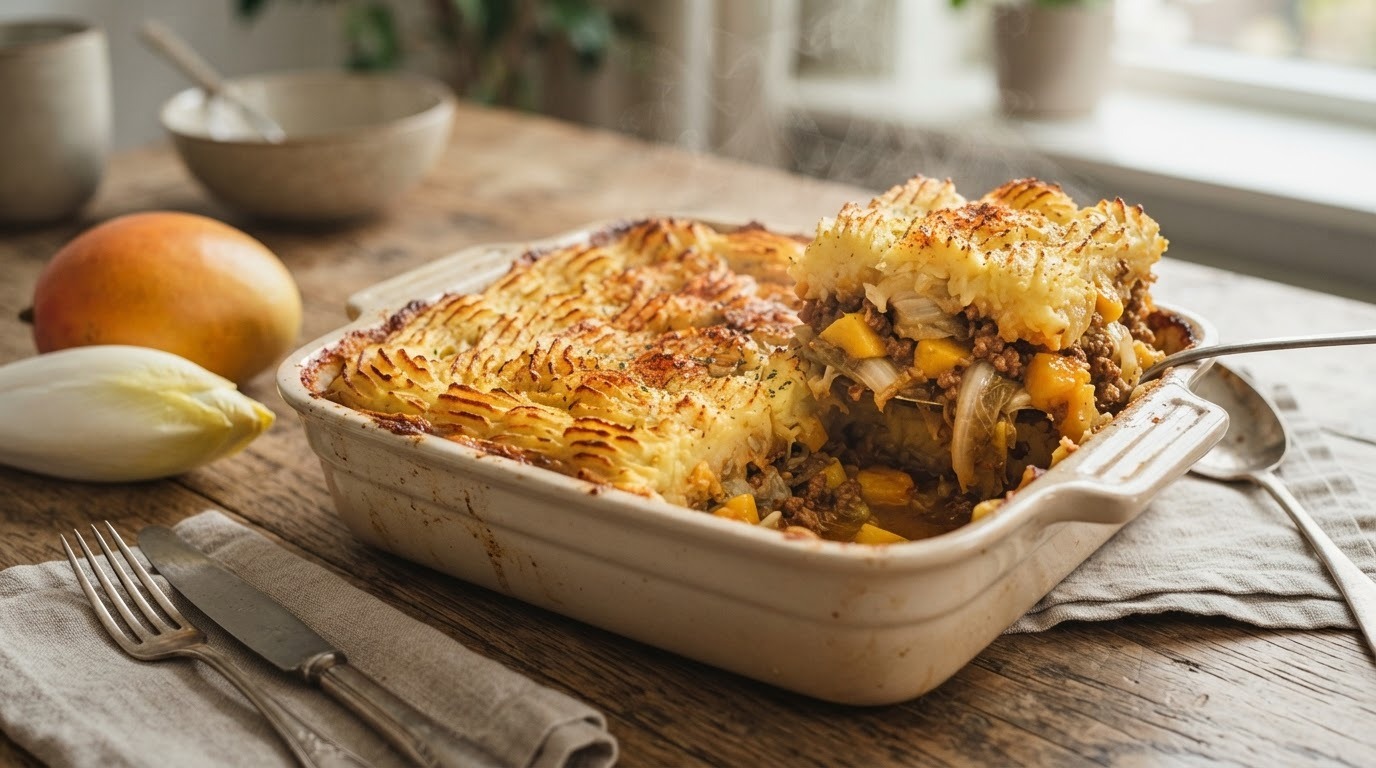 Witlof/mangoschotel
