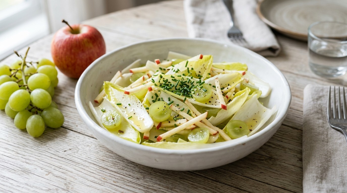 Witlofsalade met citroendressing