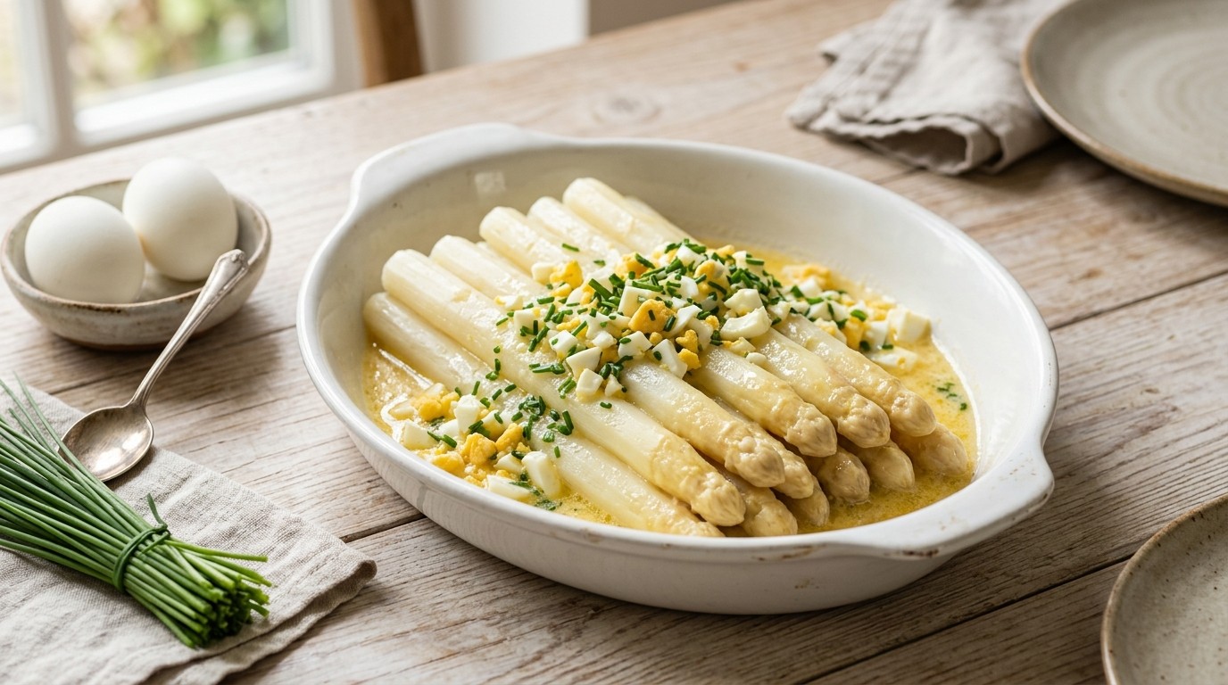 Witte Asperges uit België