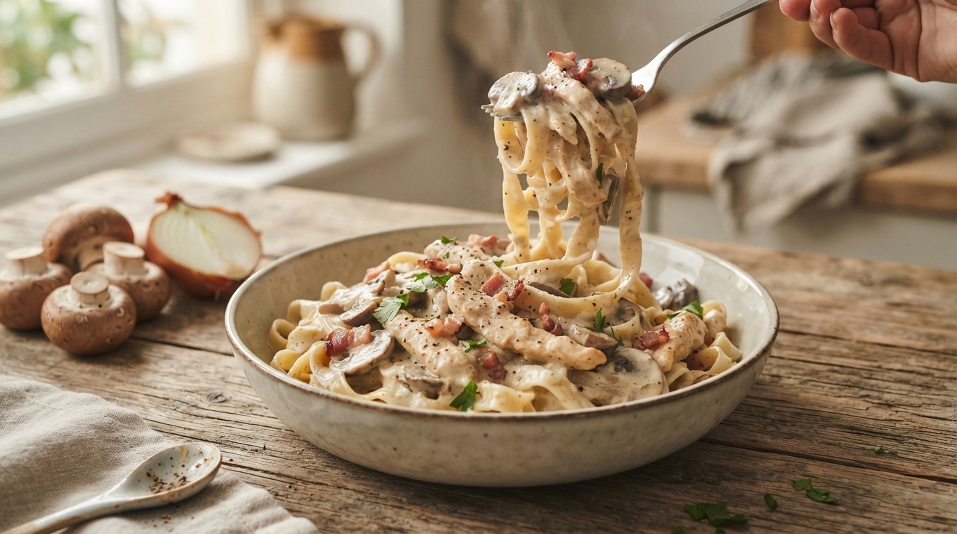 Witte pasta