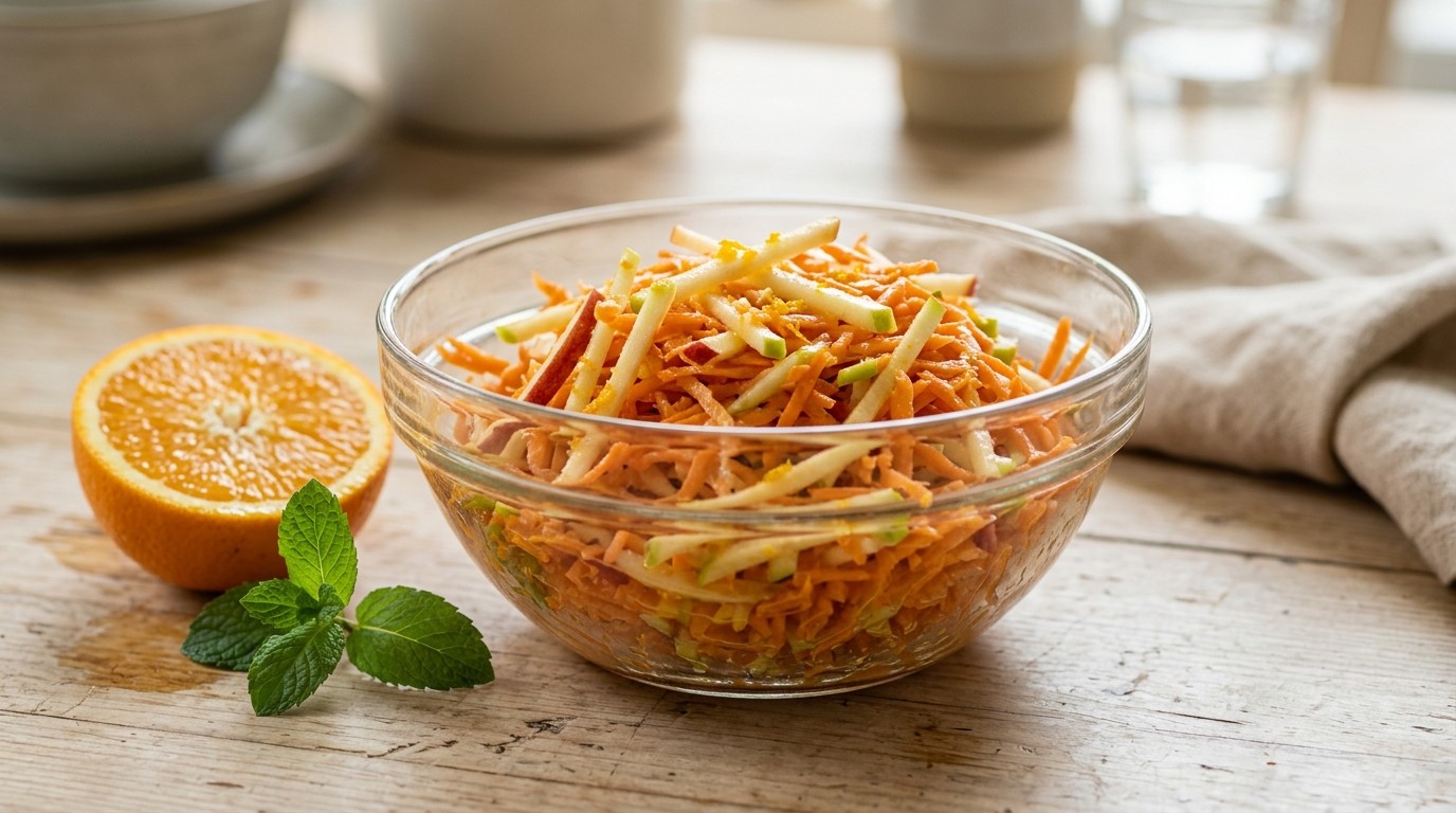 Wortelappelsalade
