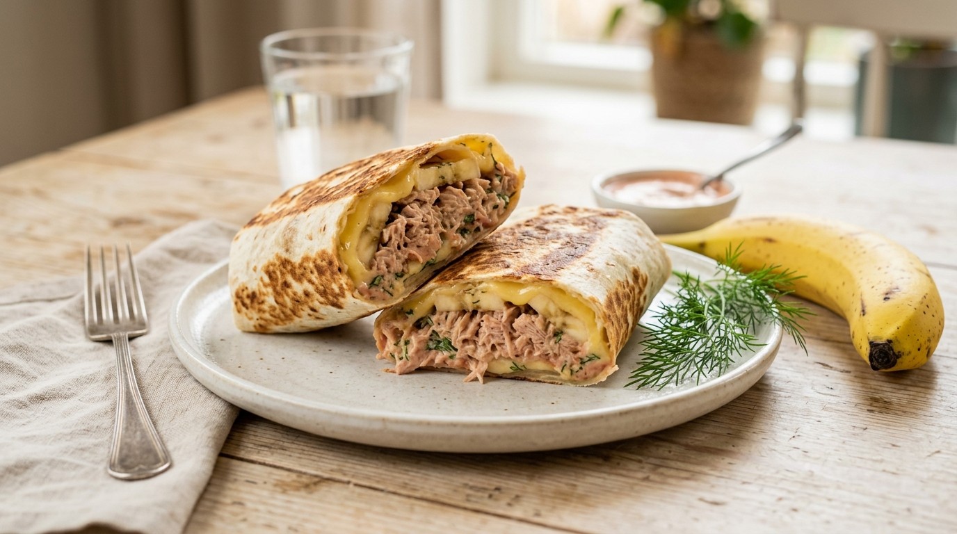 Wrap met Tonijn en Kaas