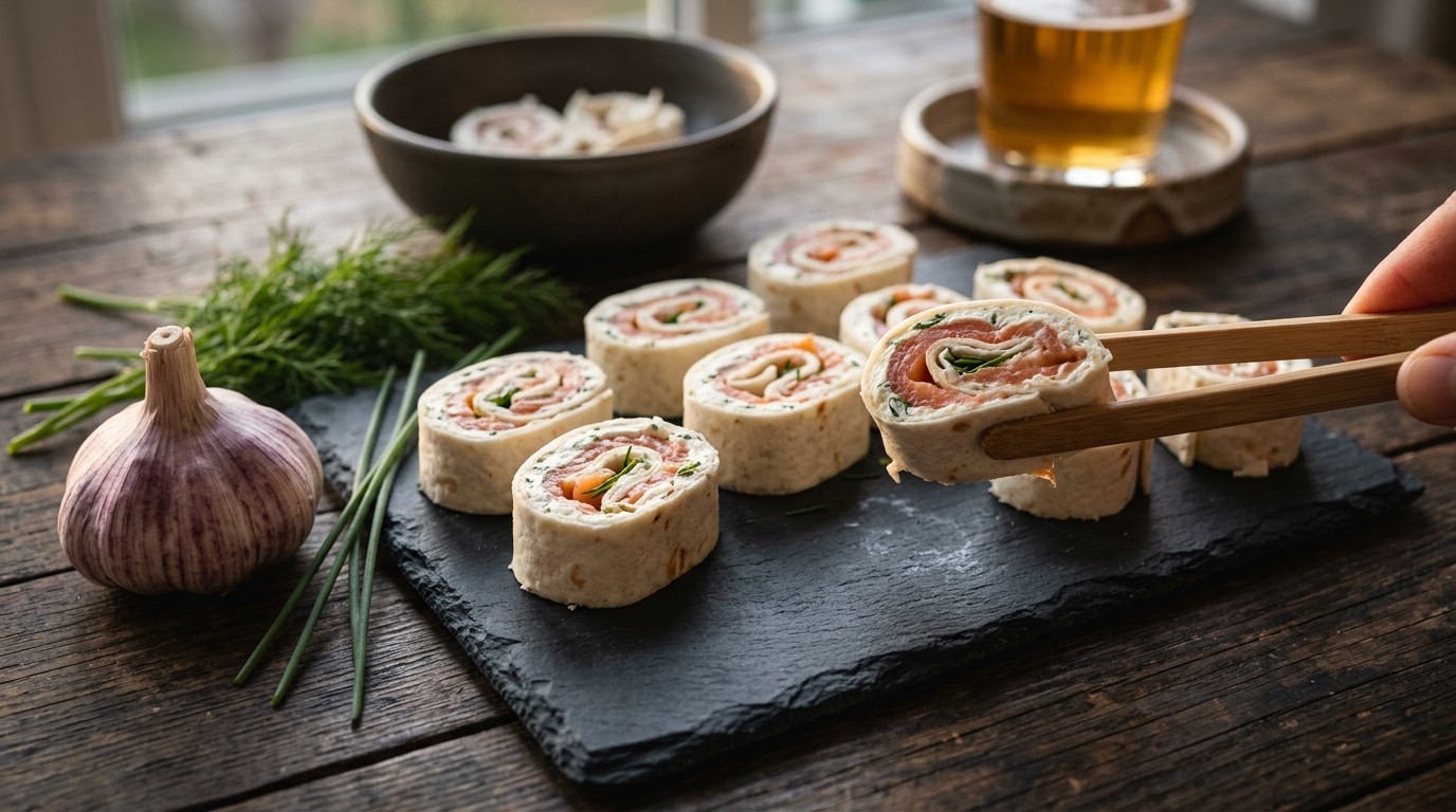 Wrap met Zalm en Boursin