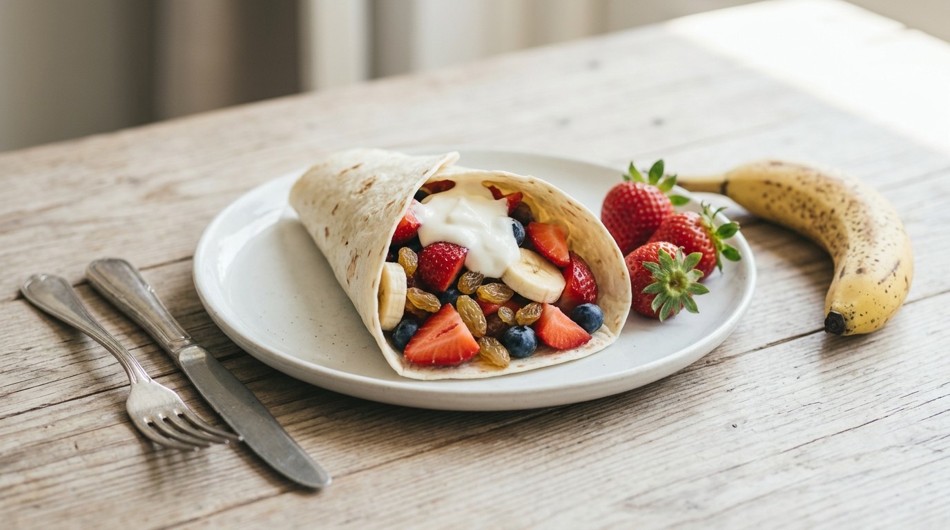 Wrapper met Bonte Fruitsalade