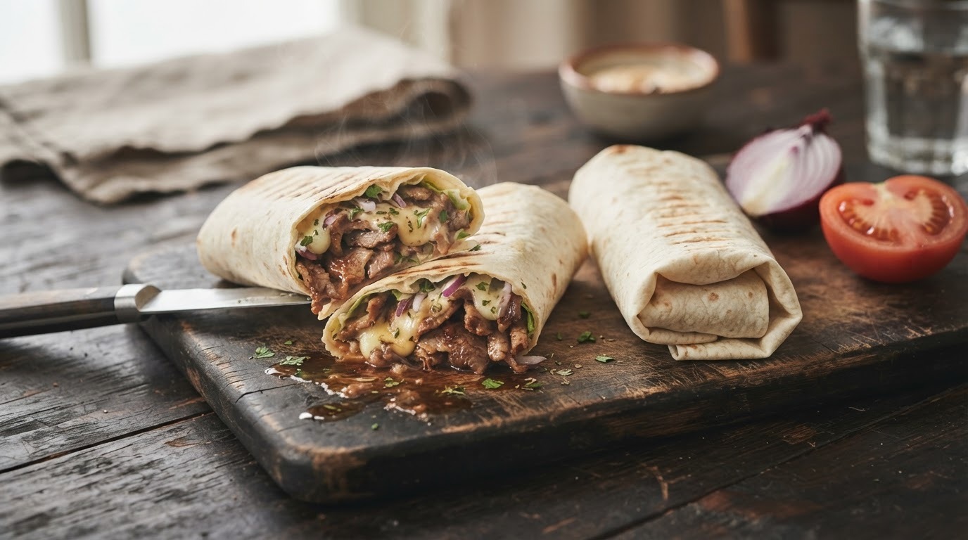 Wraps met kebab