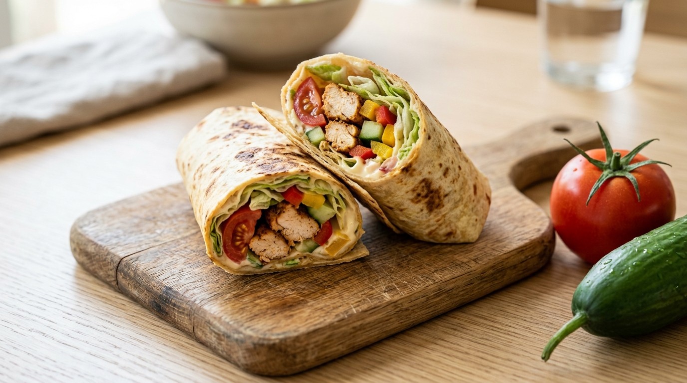 Wraps met kip