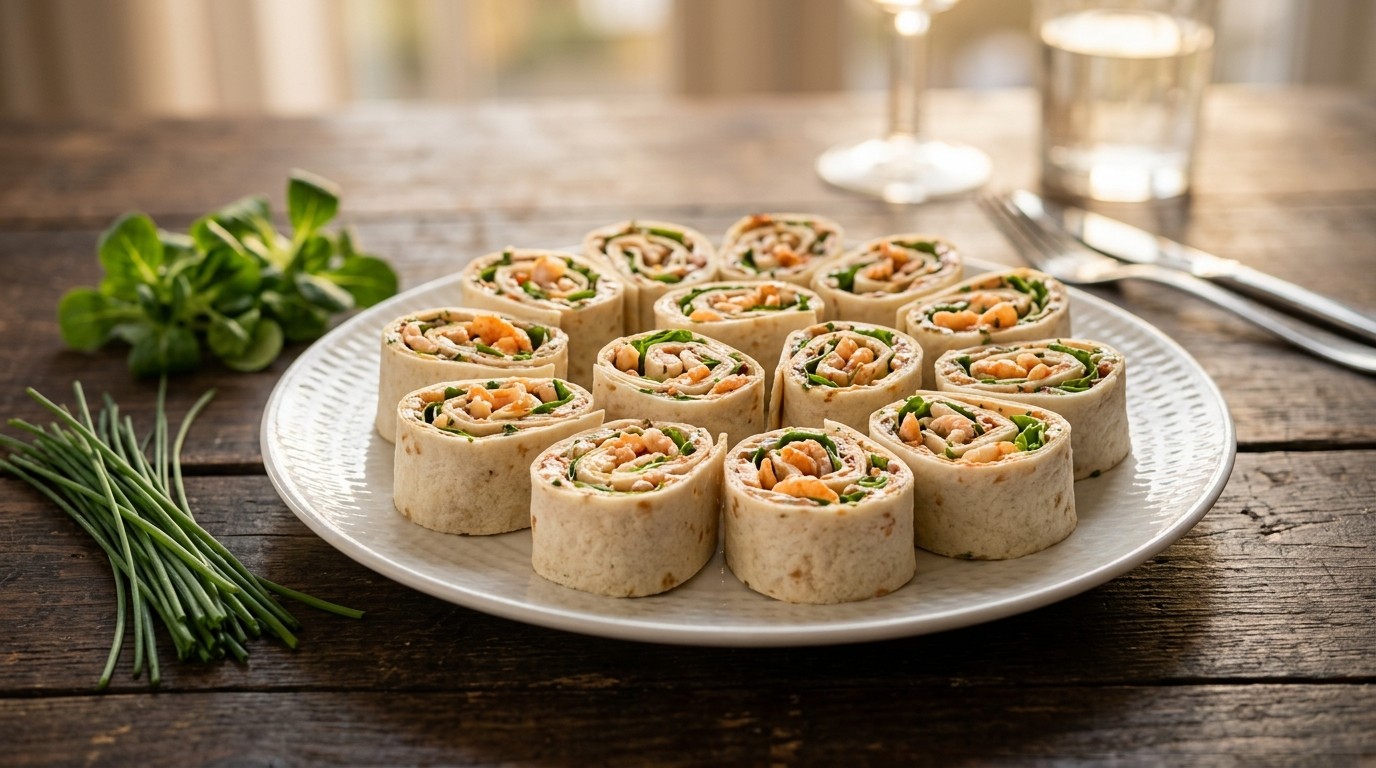 Wrapshapje met Garnalen