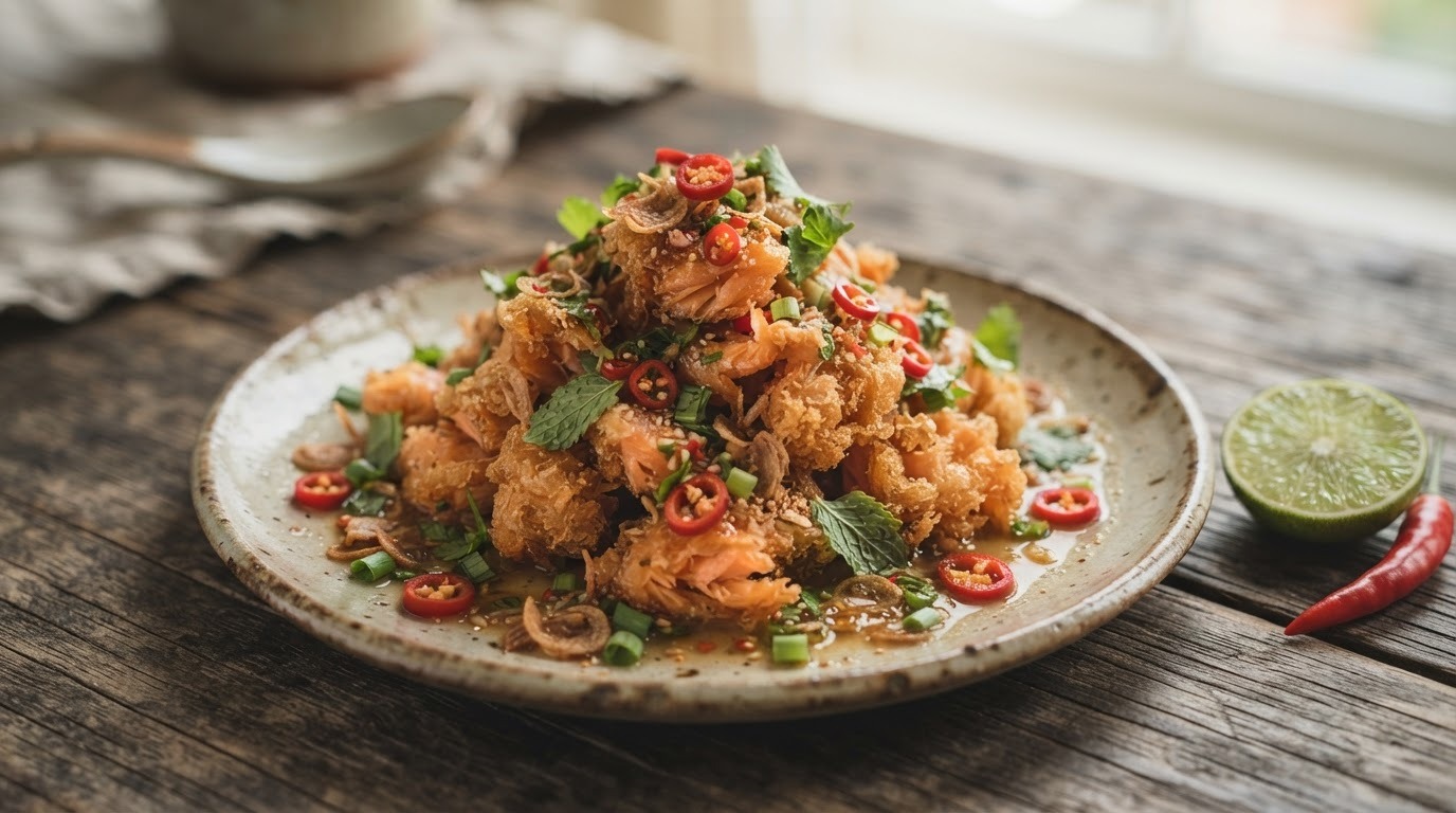 Yam Foo van Noorse zalm
