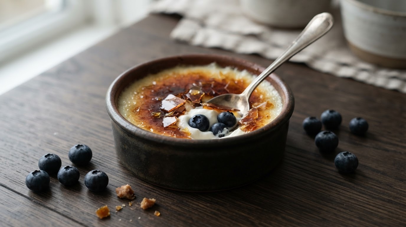 Yoghurt brulée