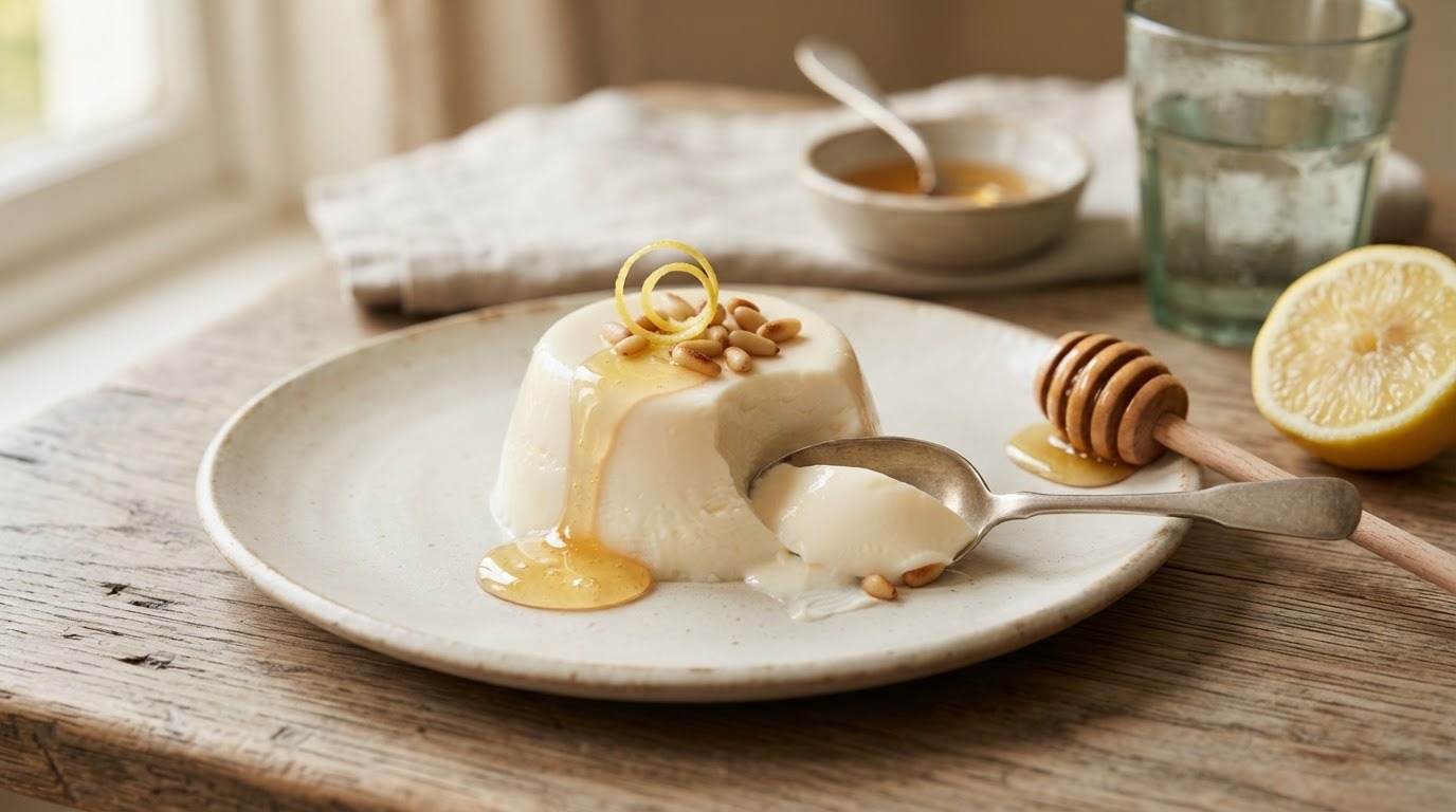 Yoghurt-panna cotta