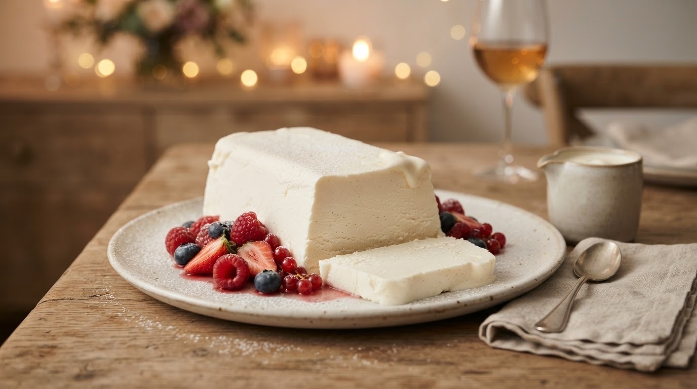 Yoghurtparfait ijs