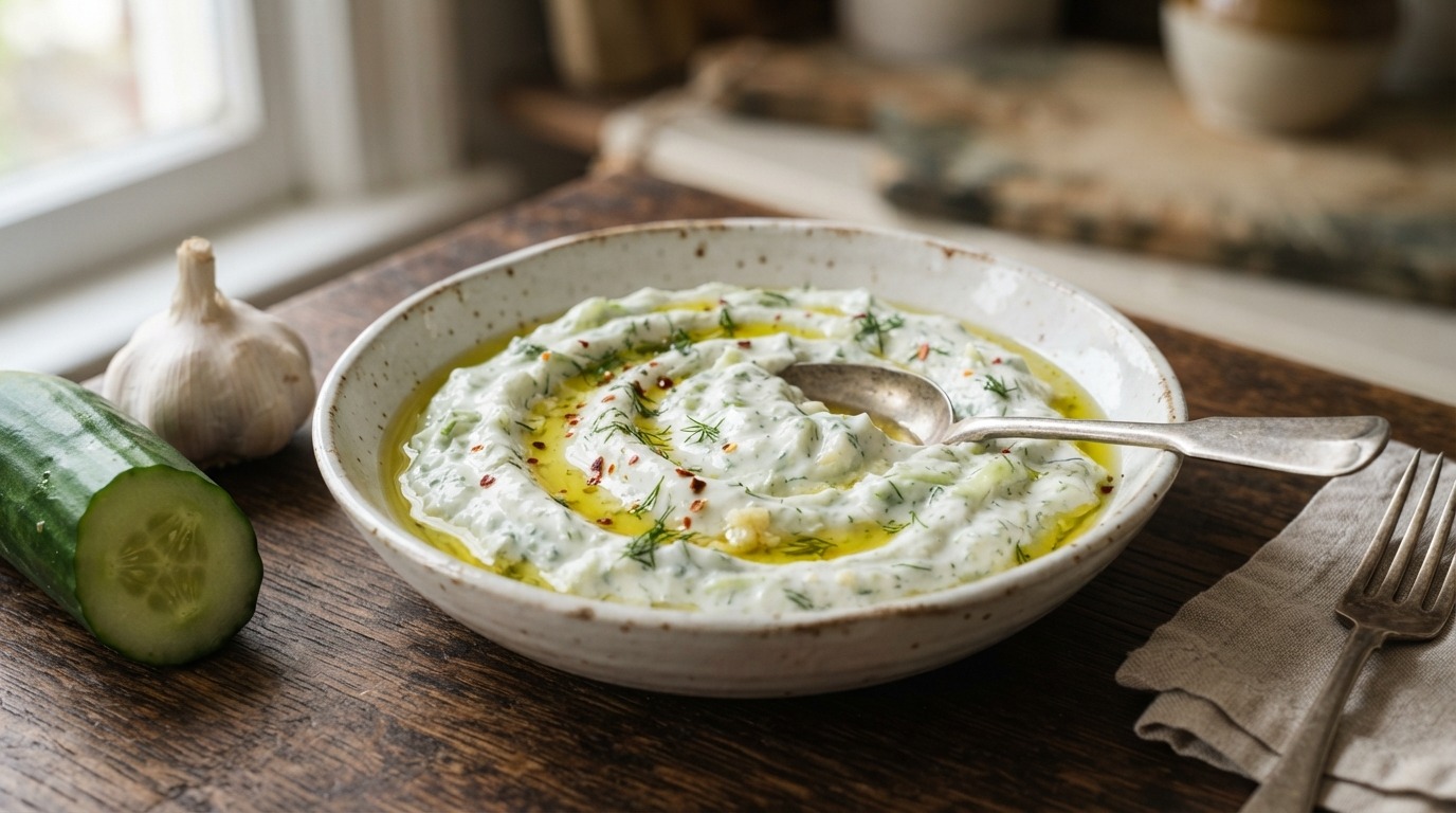 Yogurtsausje (Tzaziki)