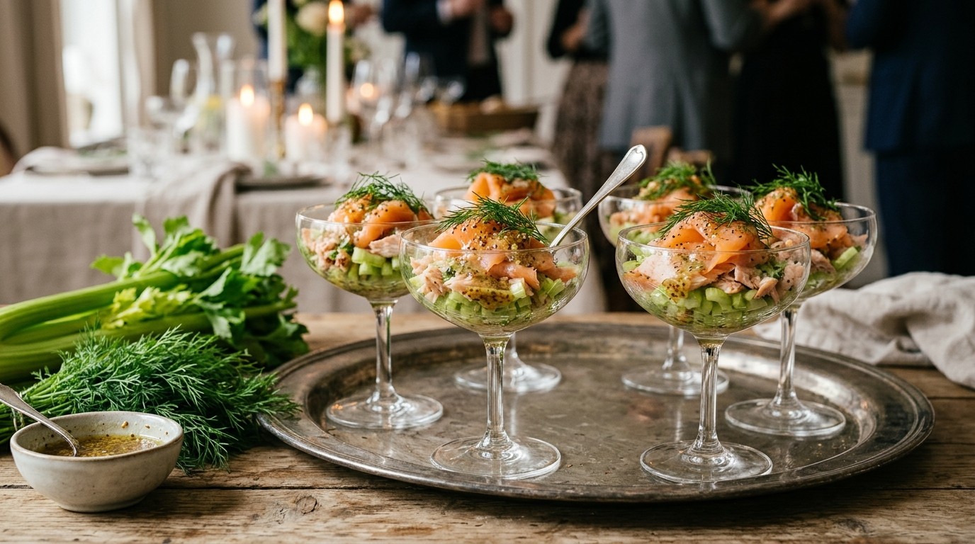 Zalm-forelcocktail Voor Buffet