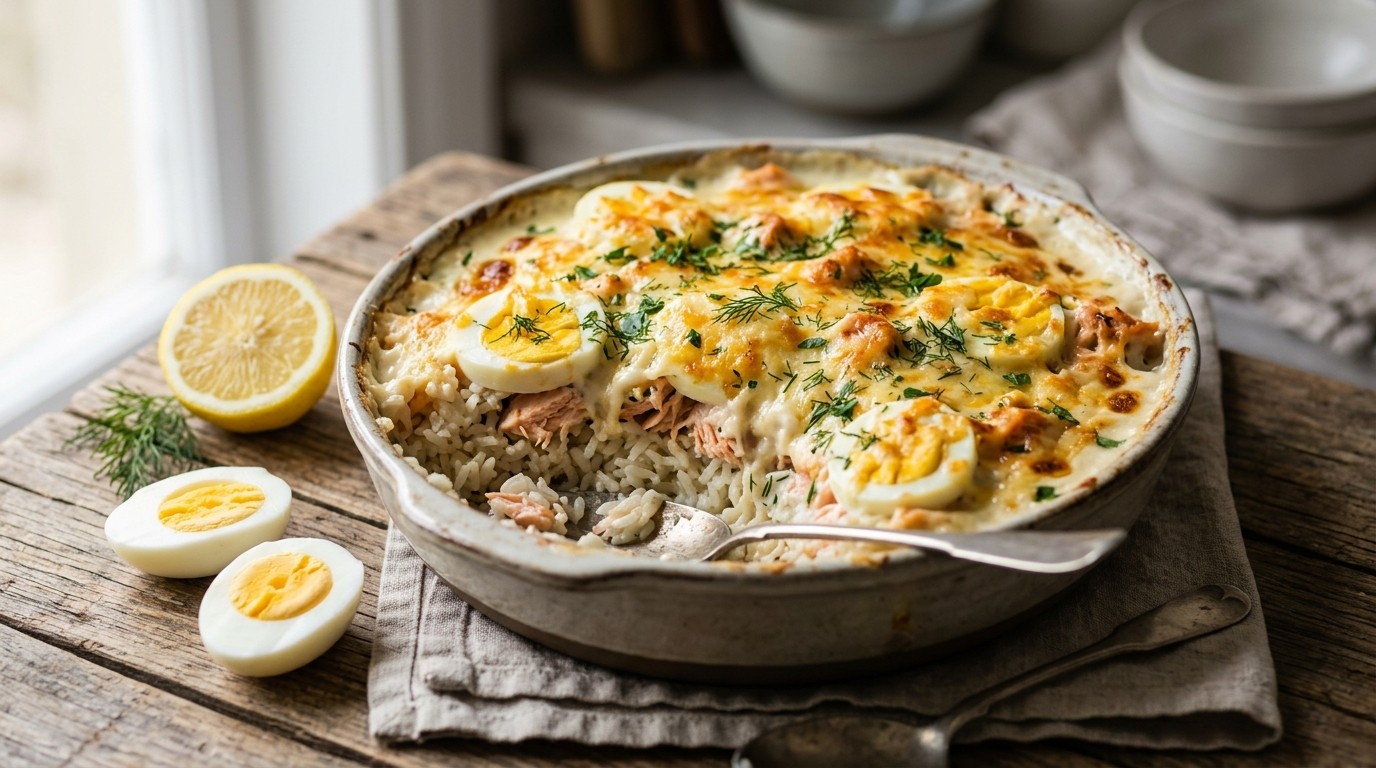 Zalm met Rijst