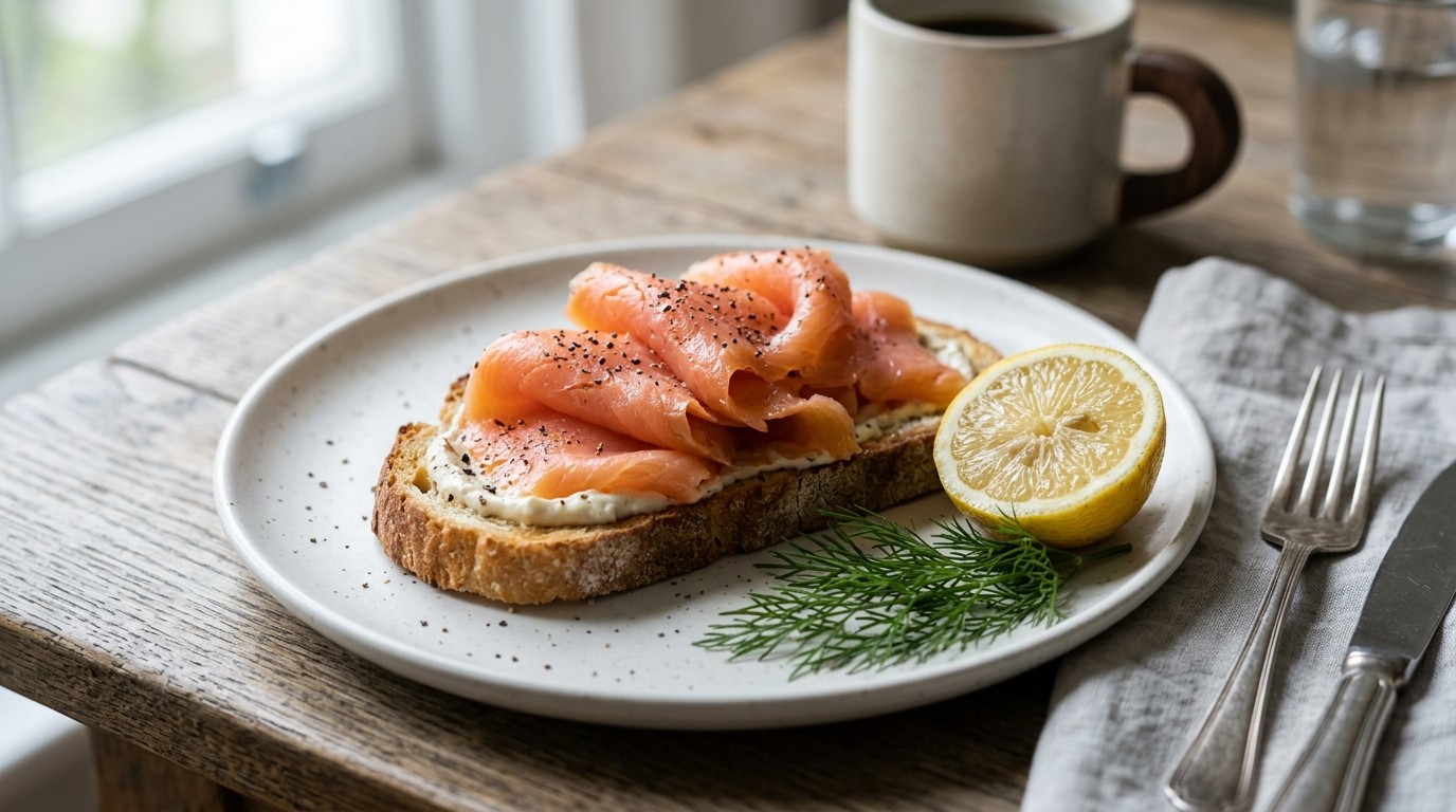 Zalm op Toast