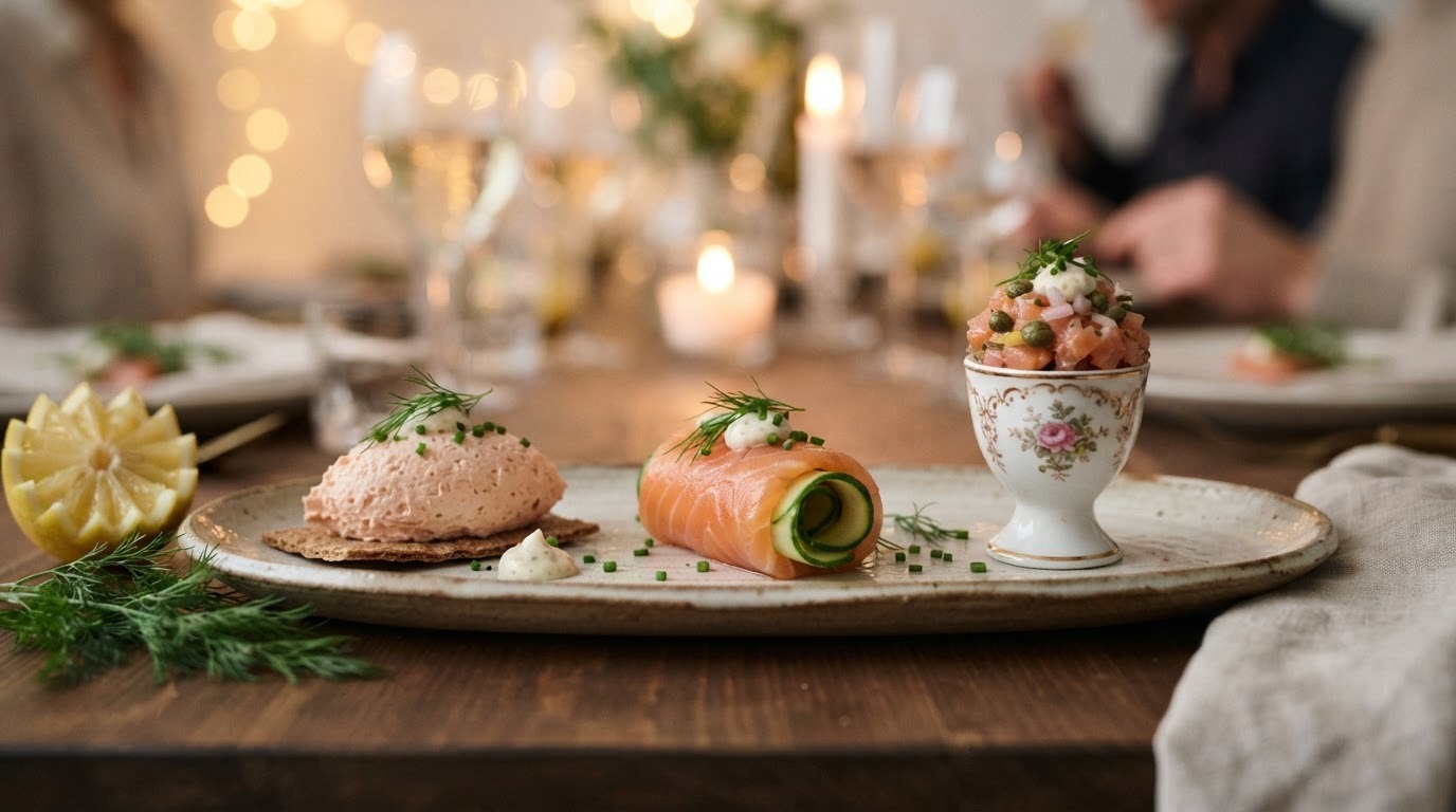 Zalm trio
