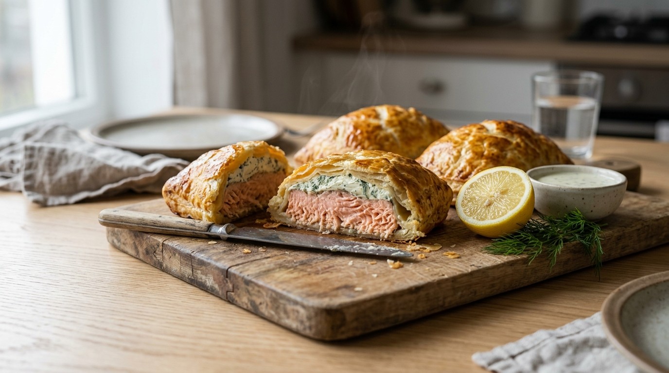 Zalm uit de oven
