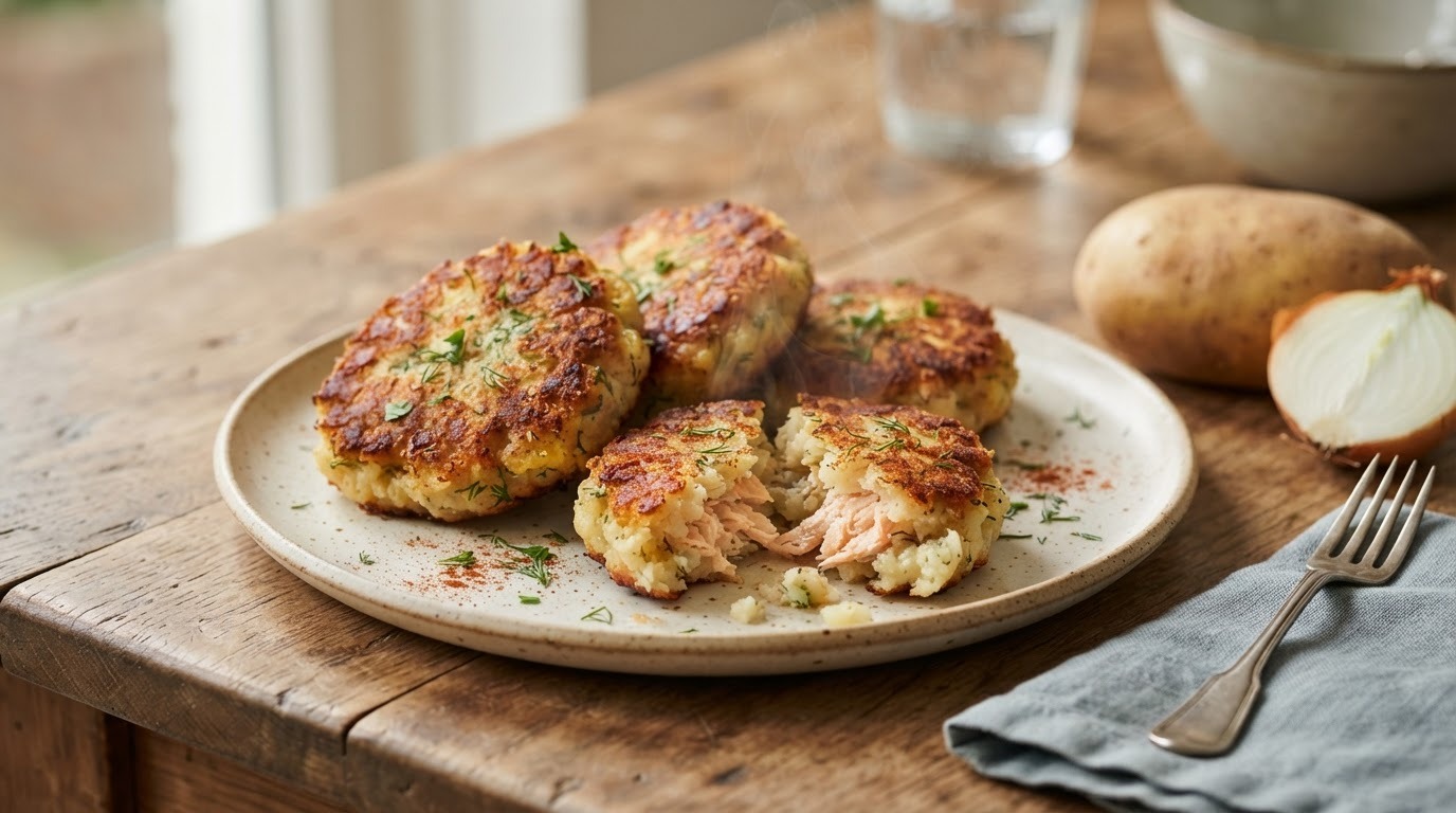 Zalmkoekjes