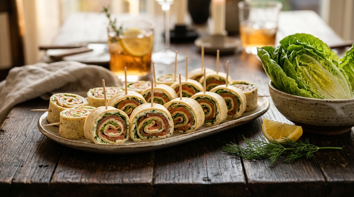 Zalmrolletjes