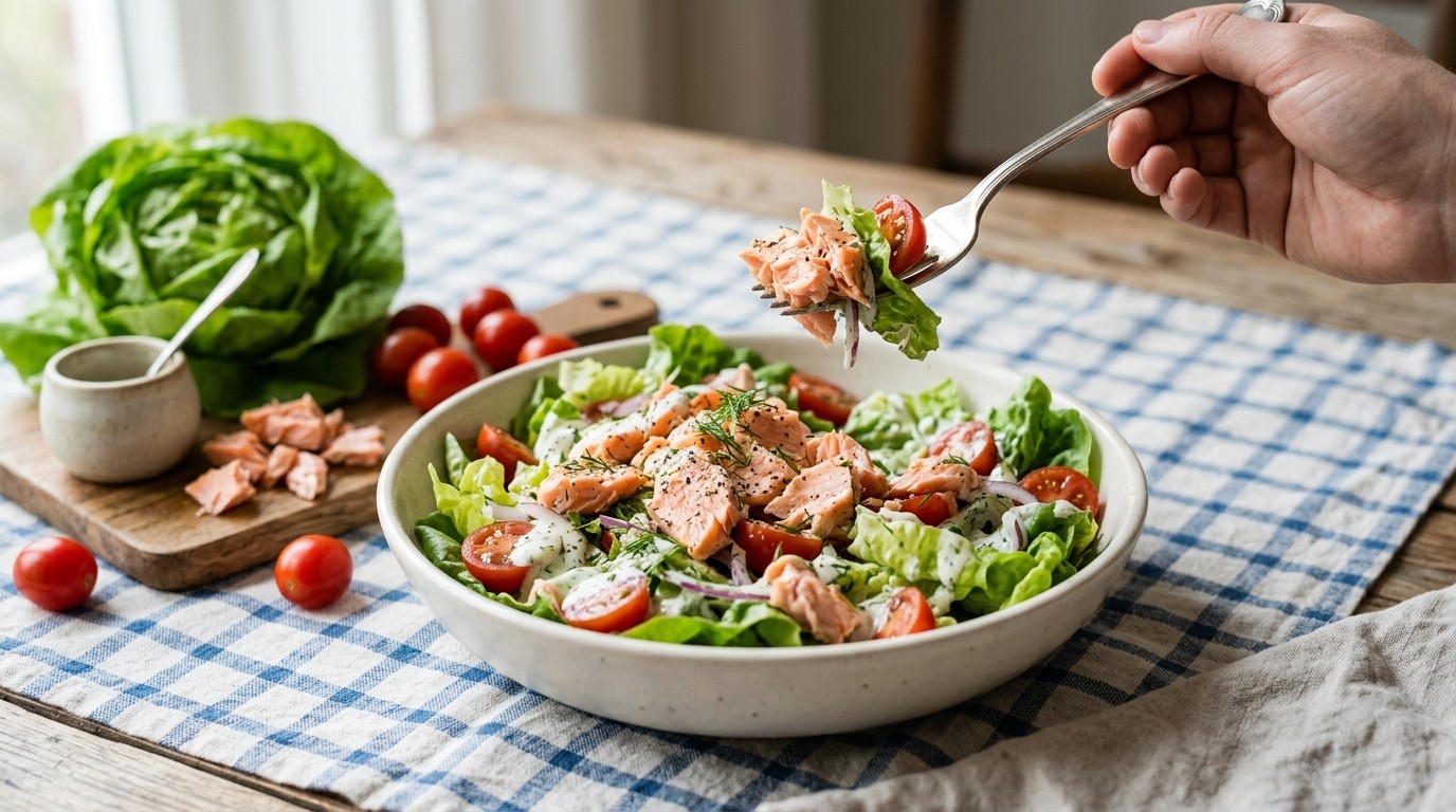 Zalmsalade