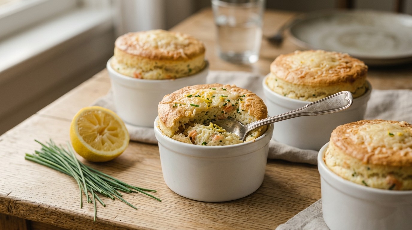 Zalmsoufflé