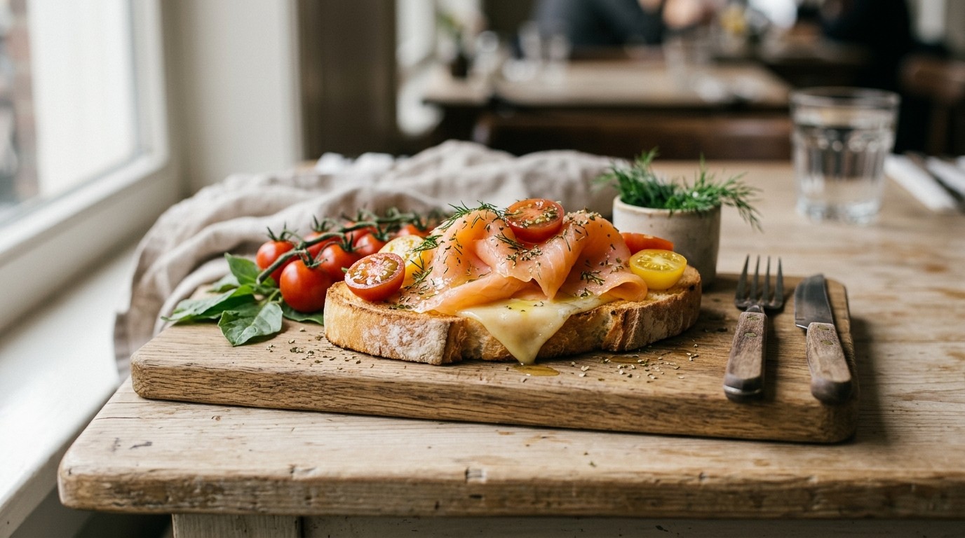 Zalmtoast