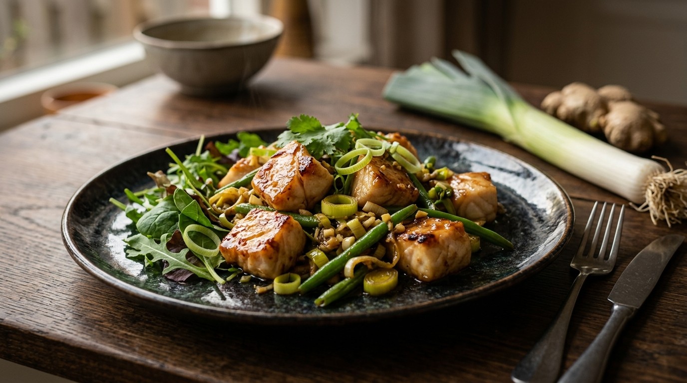 Zeeduivel in de wok