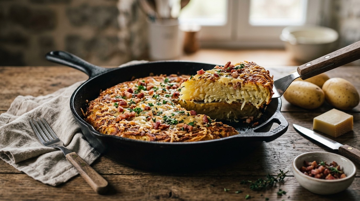 Zelfgemaakte Rosti